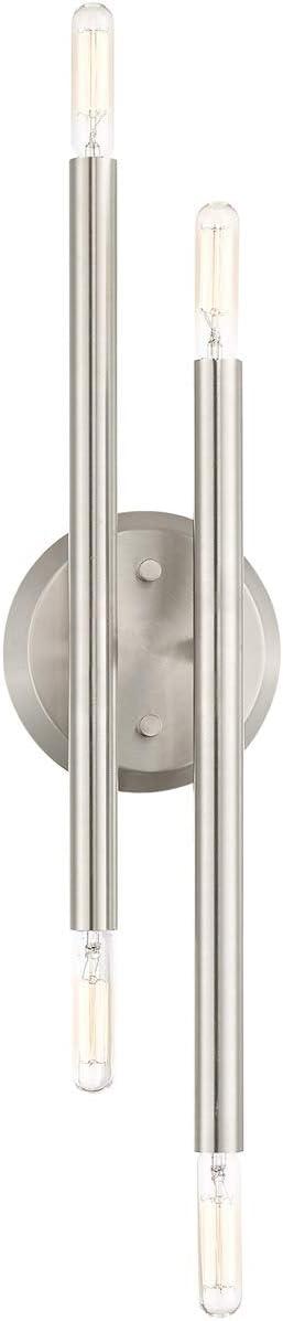 Livex Lighting - Soho - 4 Light ADA Wall Sconce In Modern Style-17 Inches Tall