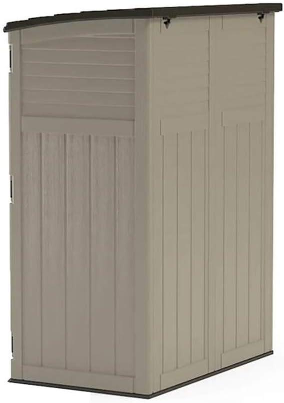 Suncast Suncast 53 in. W x 32.5 in. D Resin Vertical Tool Shed
