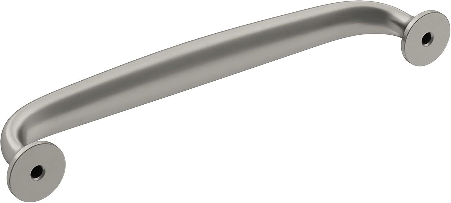 Amerock Renown 5-1/16 inch (128mm) Center-to-Center Satin Nickel Cabinet Pull