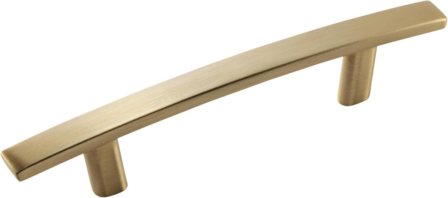 Golden Champagne Brushed Nickel 3" Cabinet Drawer Pull