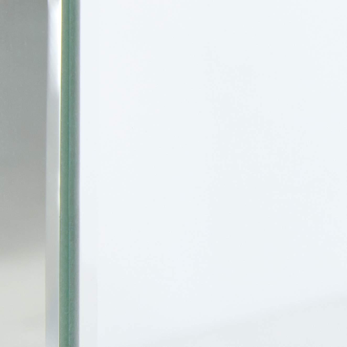 Coaster Company Essence Reventlow X-Shaped Base Console Table Clear Mirror