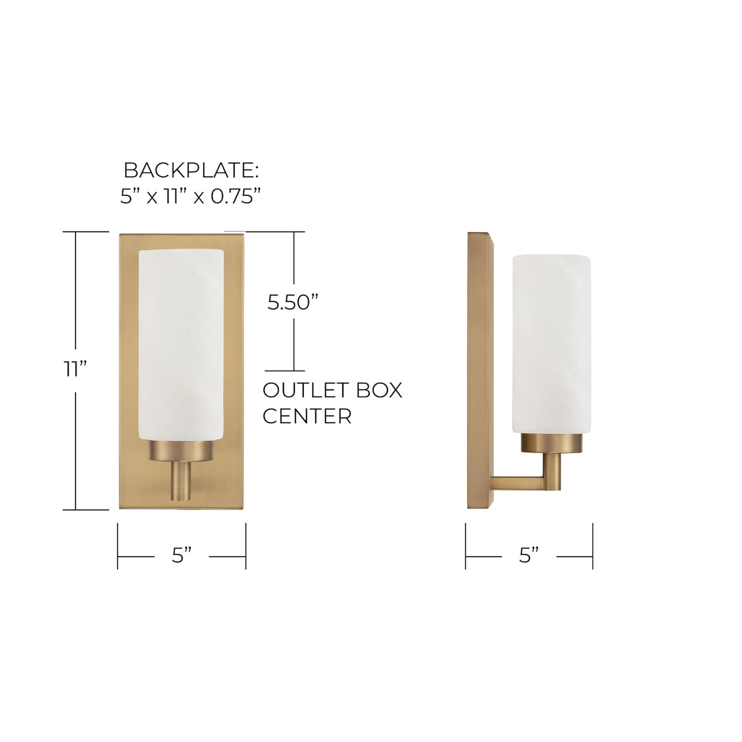 Alyssa Steel Armed Sconce