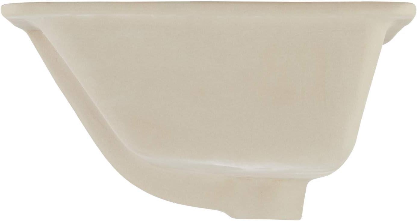 Sawgrass Oval Porcelain Undermount Bathroom Sink