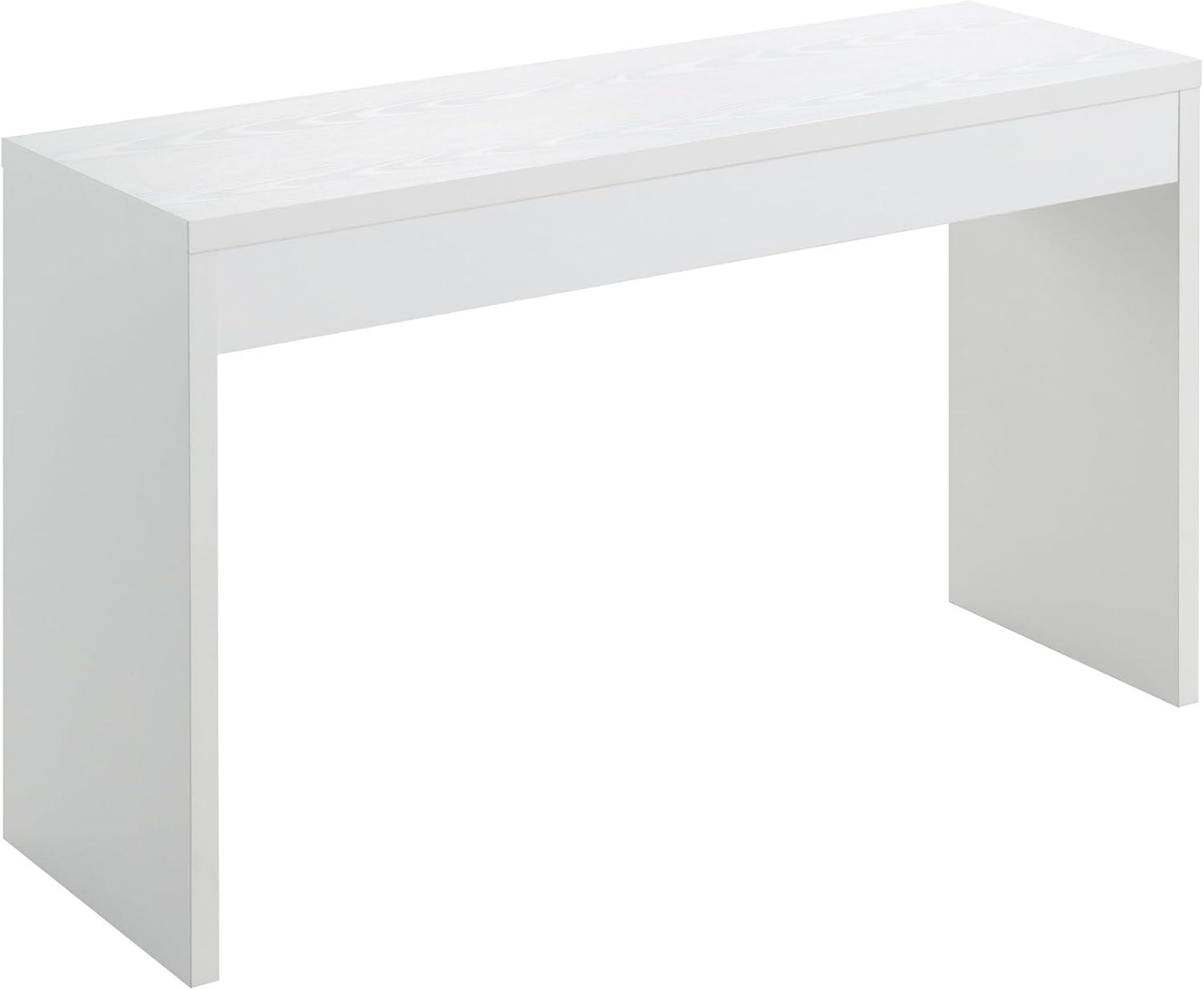 Convenience Concepts Northfield Wall Console in White Wood Finish