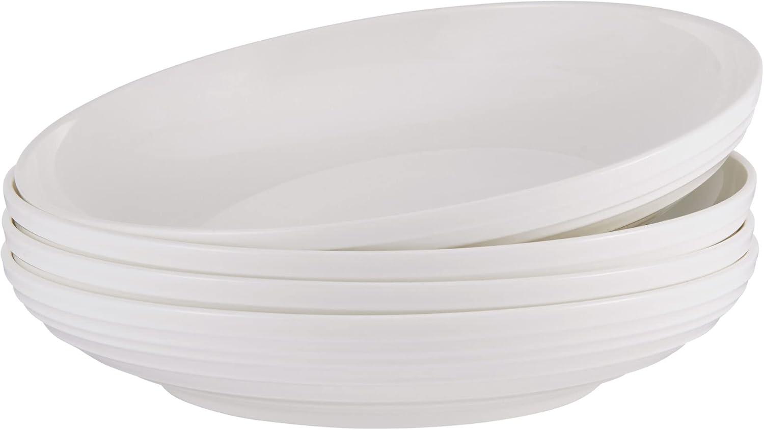 Ciara 9 in. Bone China Pasta Bowls