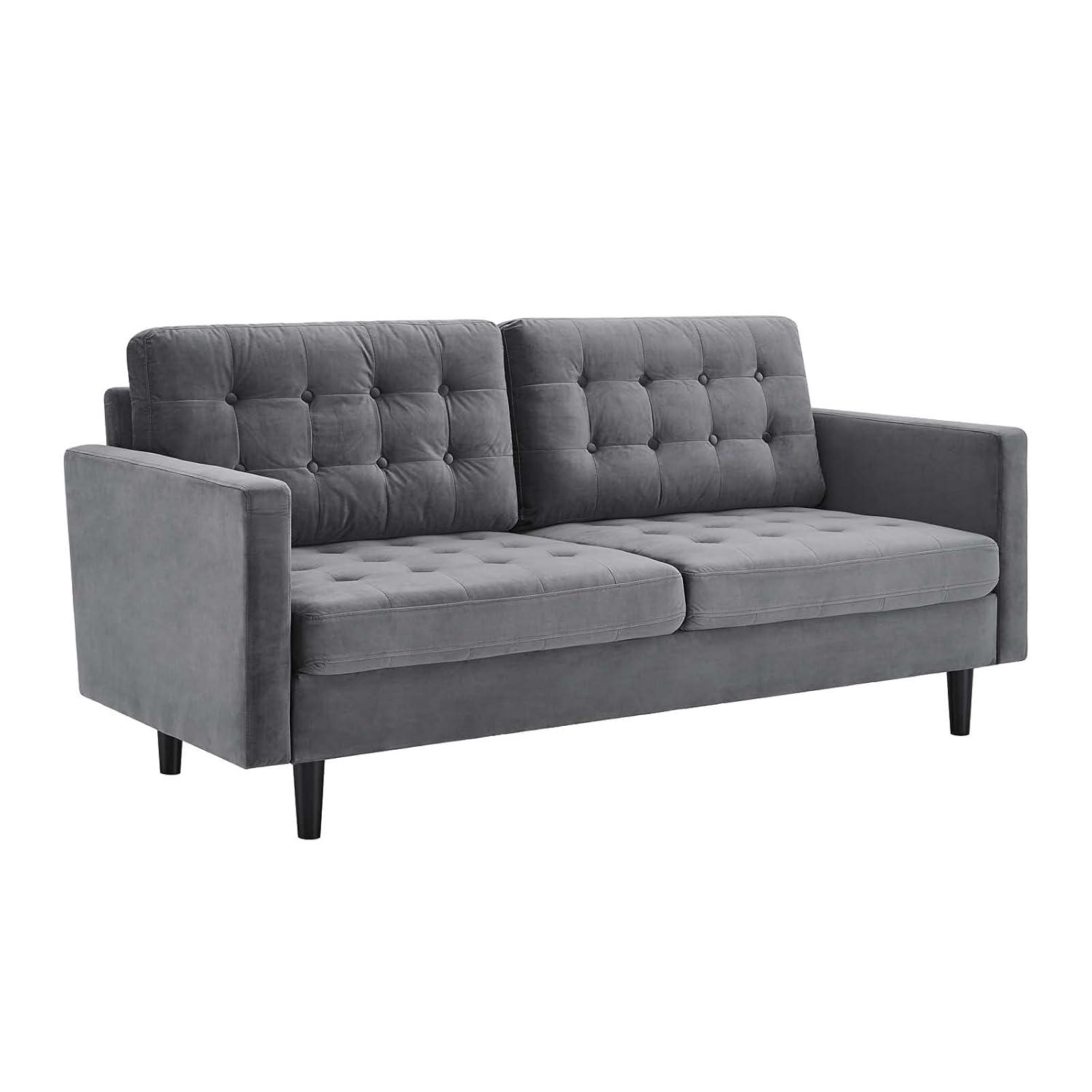 75'' Velvet Sofa