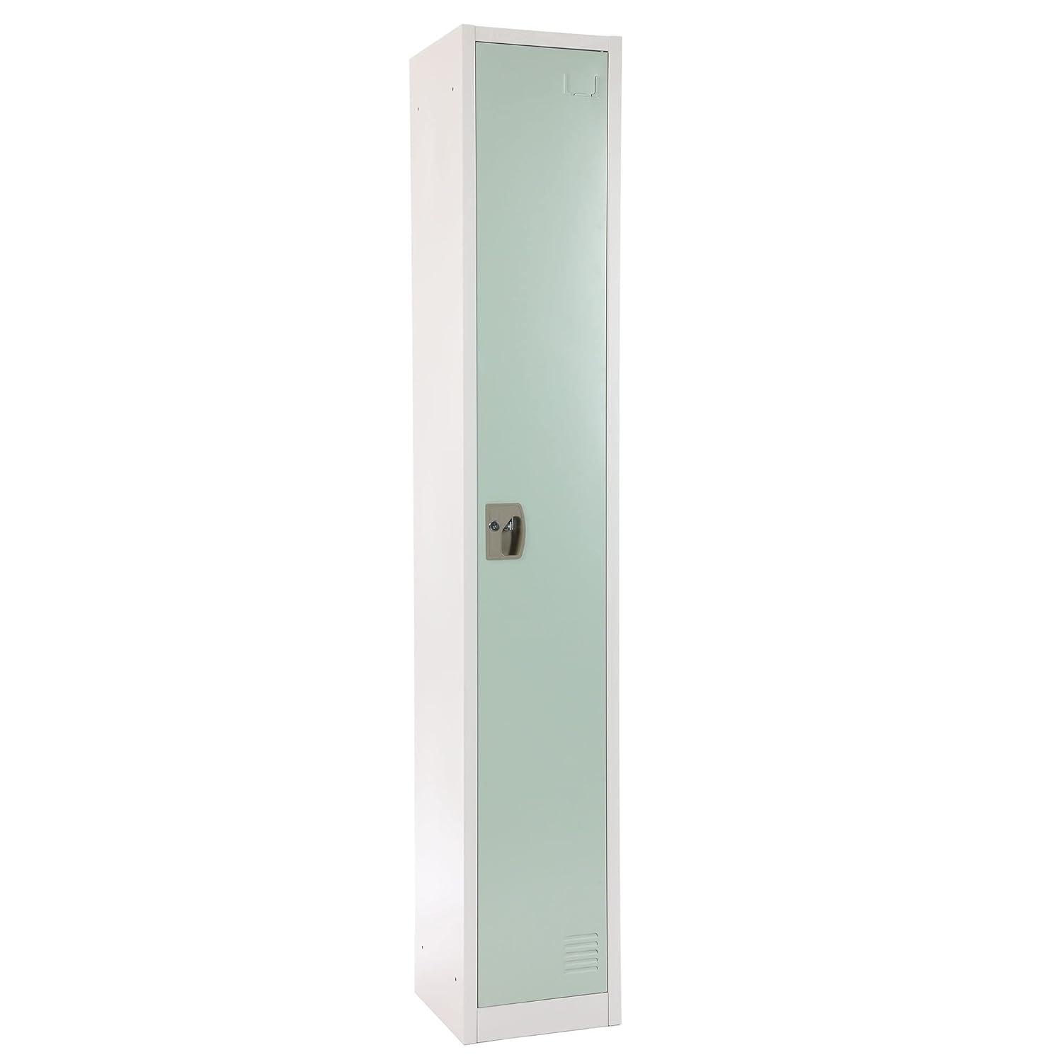 AdirOffice 12'' Wide Steel 1-Tier School and Gym Locker