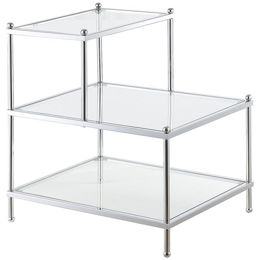 Royal Crest 3 Tier Step End Table