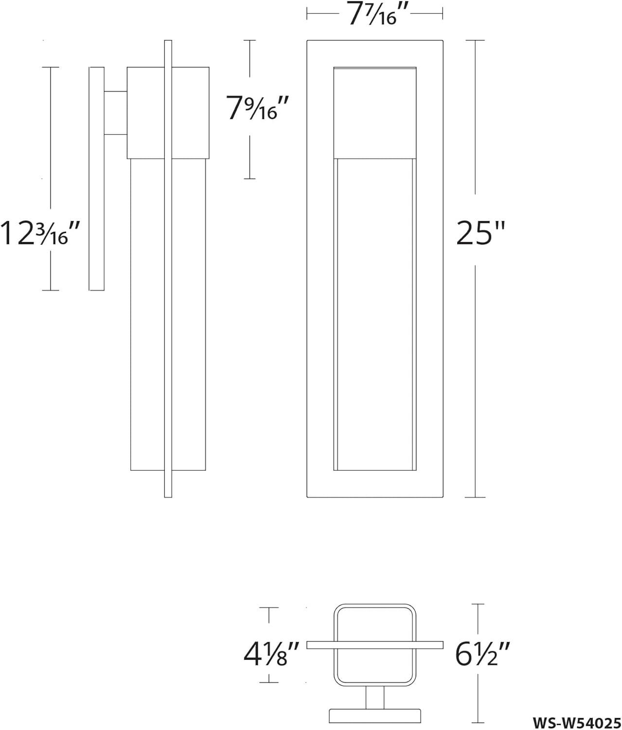 Mist Aluminum LED Wall Light