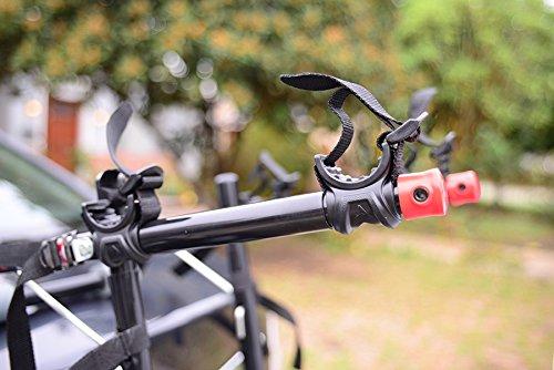 Allen Sports Deluxe 2-Bike Trunk Mount Rack, Model 102DN-R