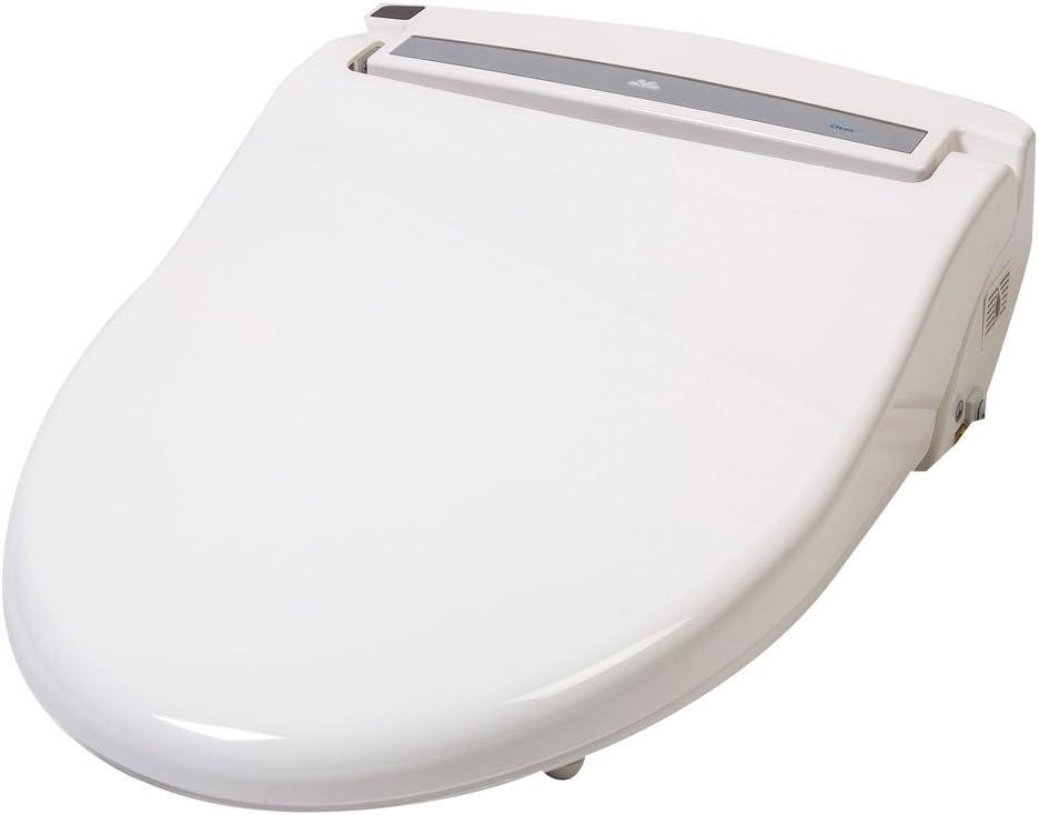 White Round Heated Bidet Toilet Seat with Remote Control