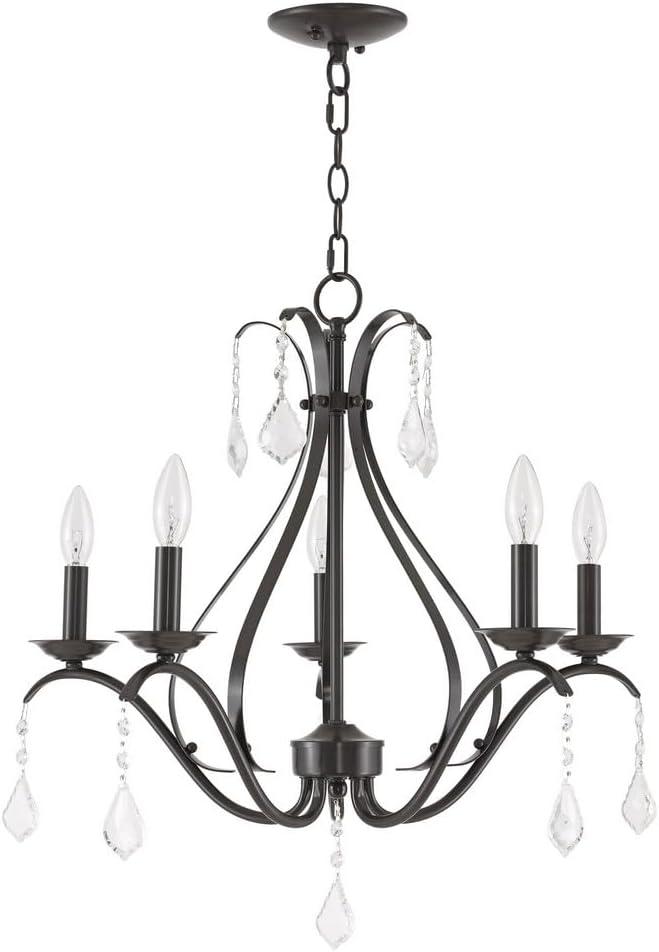 Livex Lighting Caterina 5 - Light Chandelier in  English Bronze