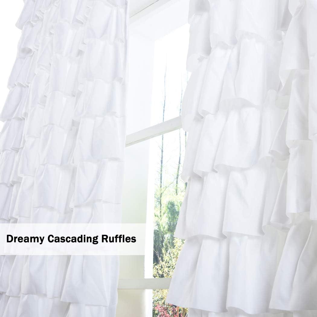 Kemmy Polyester Semi Sheer Curtain Panel