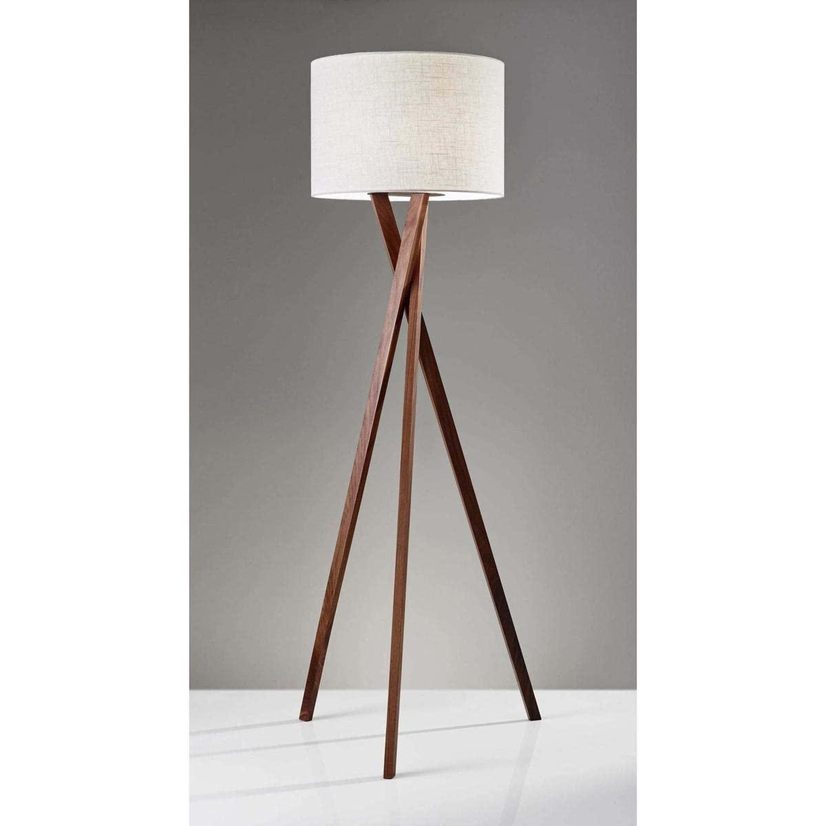 Harcourt Solid Wood Tripod Lamp