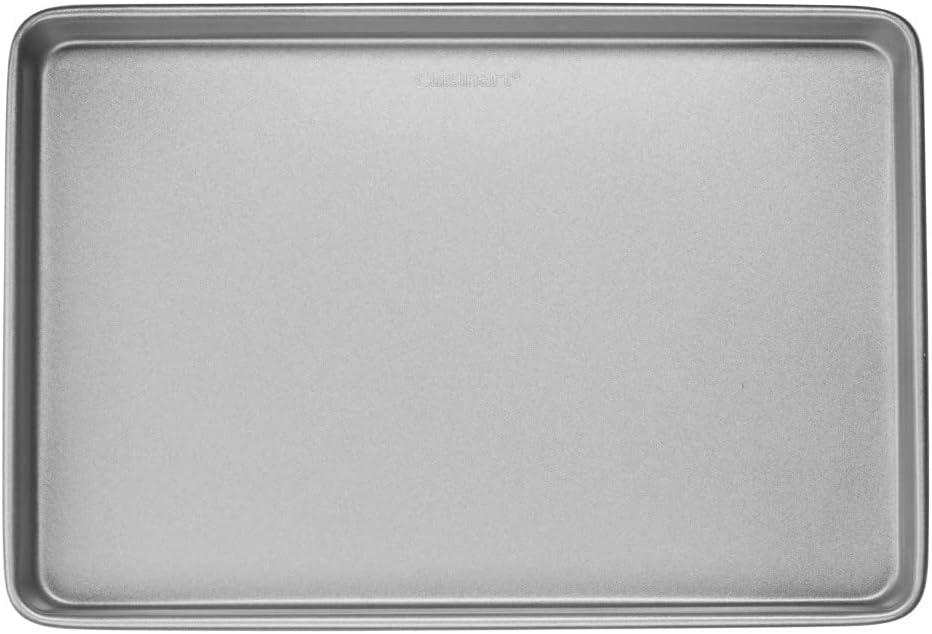 Cuisinart Chef's Classic 15" Non-Stick Bronze Color Baking Sheet - AMB-15BSBZ: 10x15 Jelly Roll Pan, Even-Heating