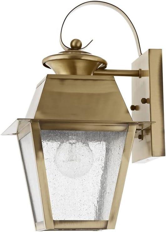 Livex Lighting Mansfield 1 - Light Wall Light in  Charcoal