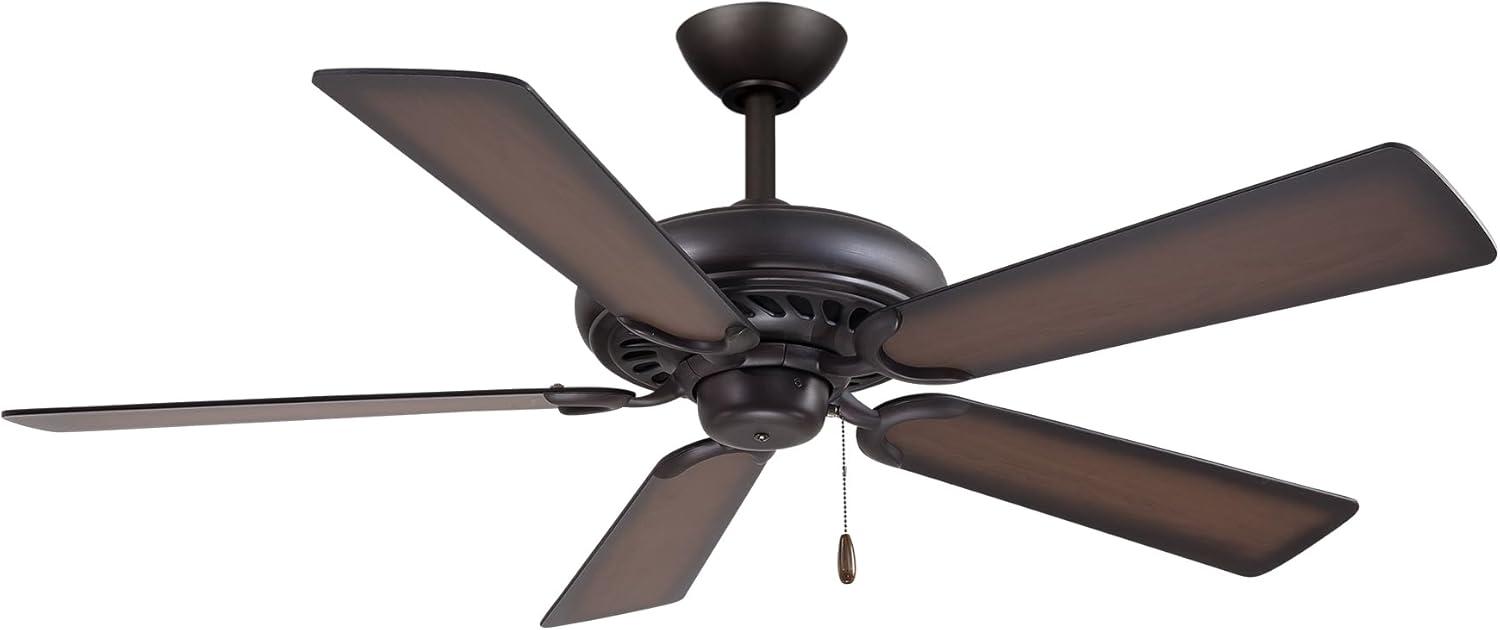 52" Supra 5 - Blade Standard Ceiling Fan with Pull Chain