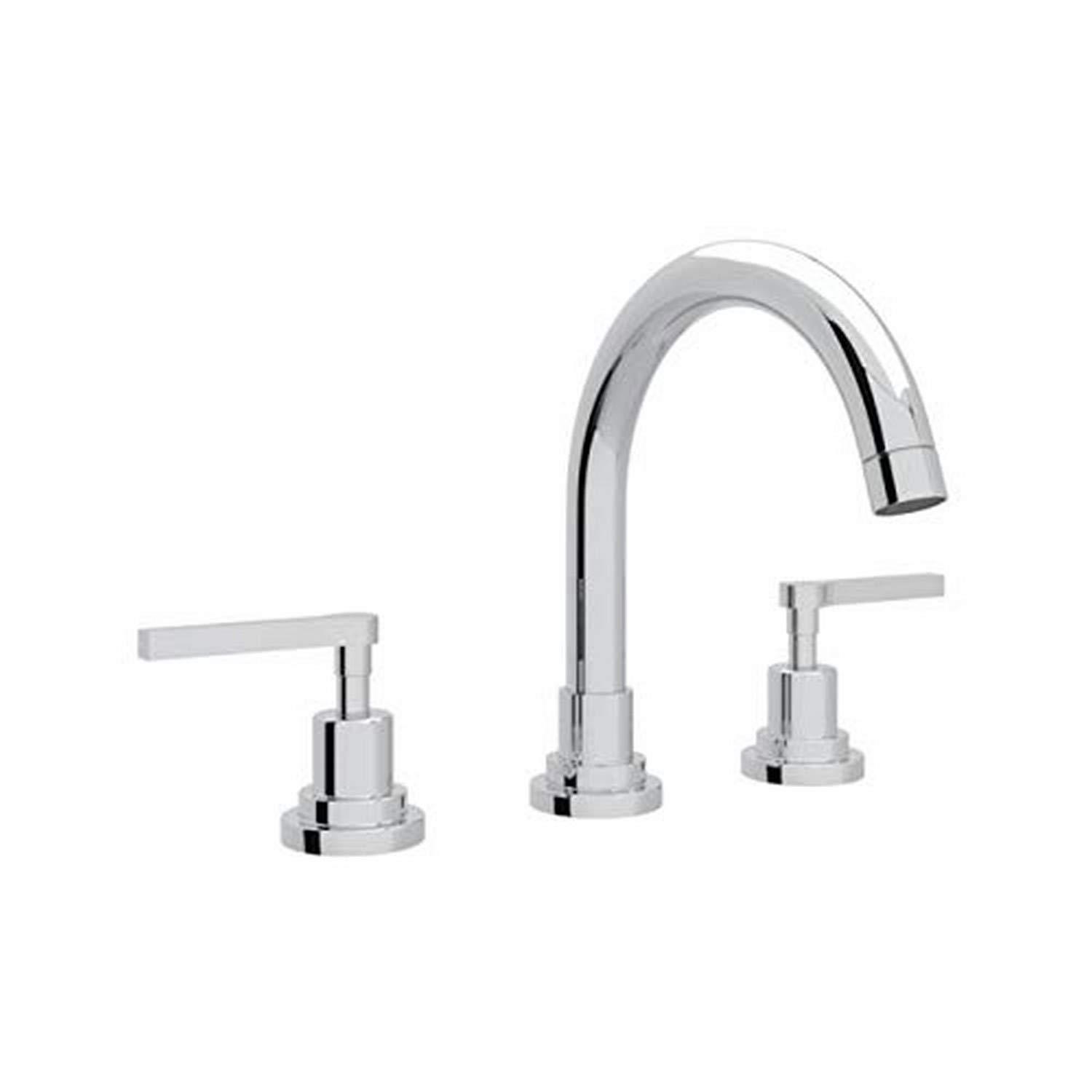 Lombardia Widespread Lavatory Faucet With C-Spout