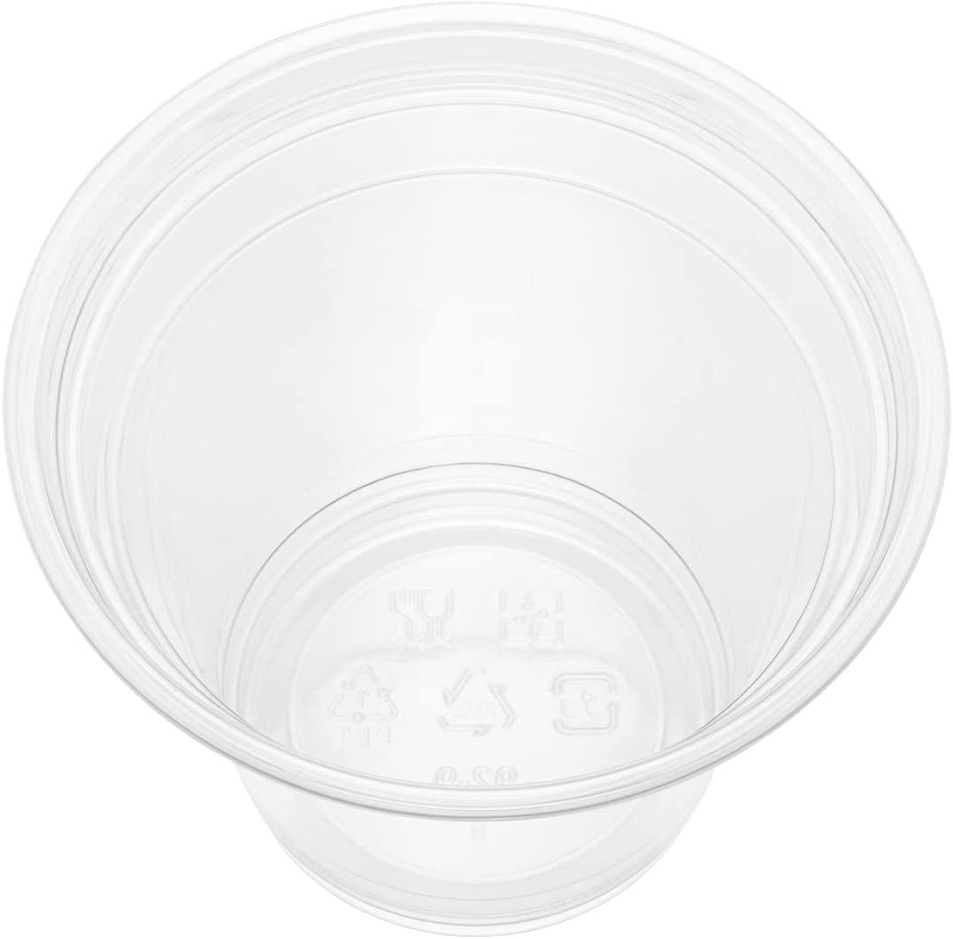 Karat Disposable Plastic Cups, Clear, 1000 Pieces