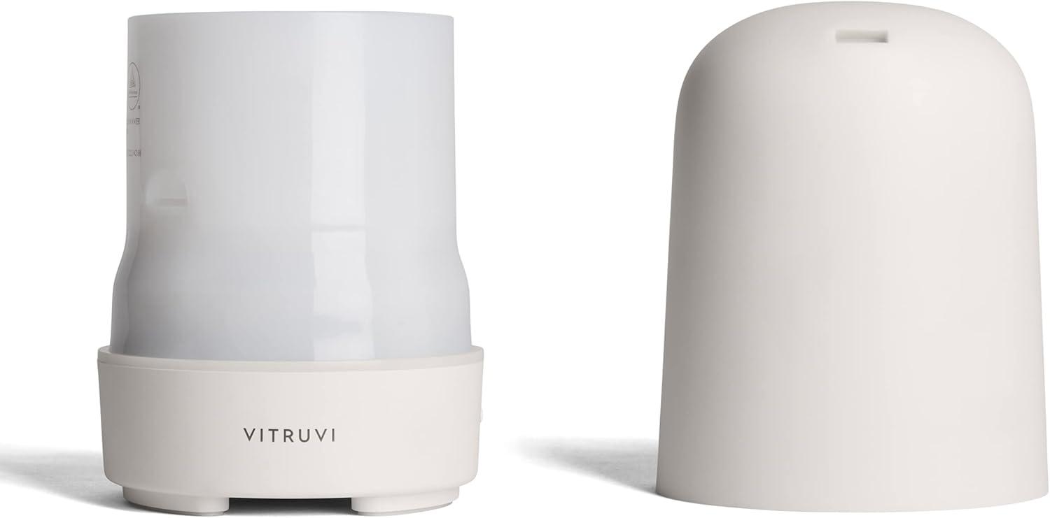 Compact White BPA-Free Ultrasonic Electric Diffuser