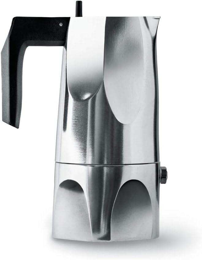 Alessi Ossidiana Espresso Coffee Maker Aluminium / Cups 1