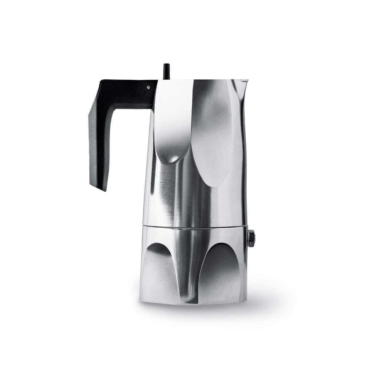 Alessi Ossidiana Espresso Coffee Maker Aluminium / Cups 1