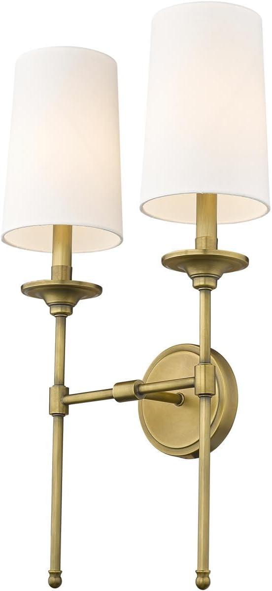 Z-Lite Emily 2 - Light Wall Light in  Rubbed Brass