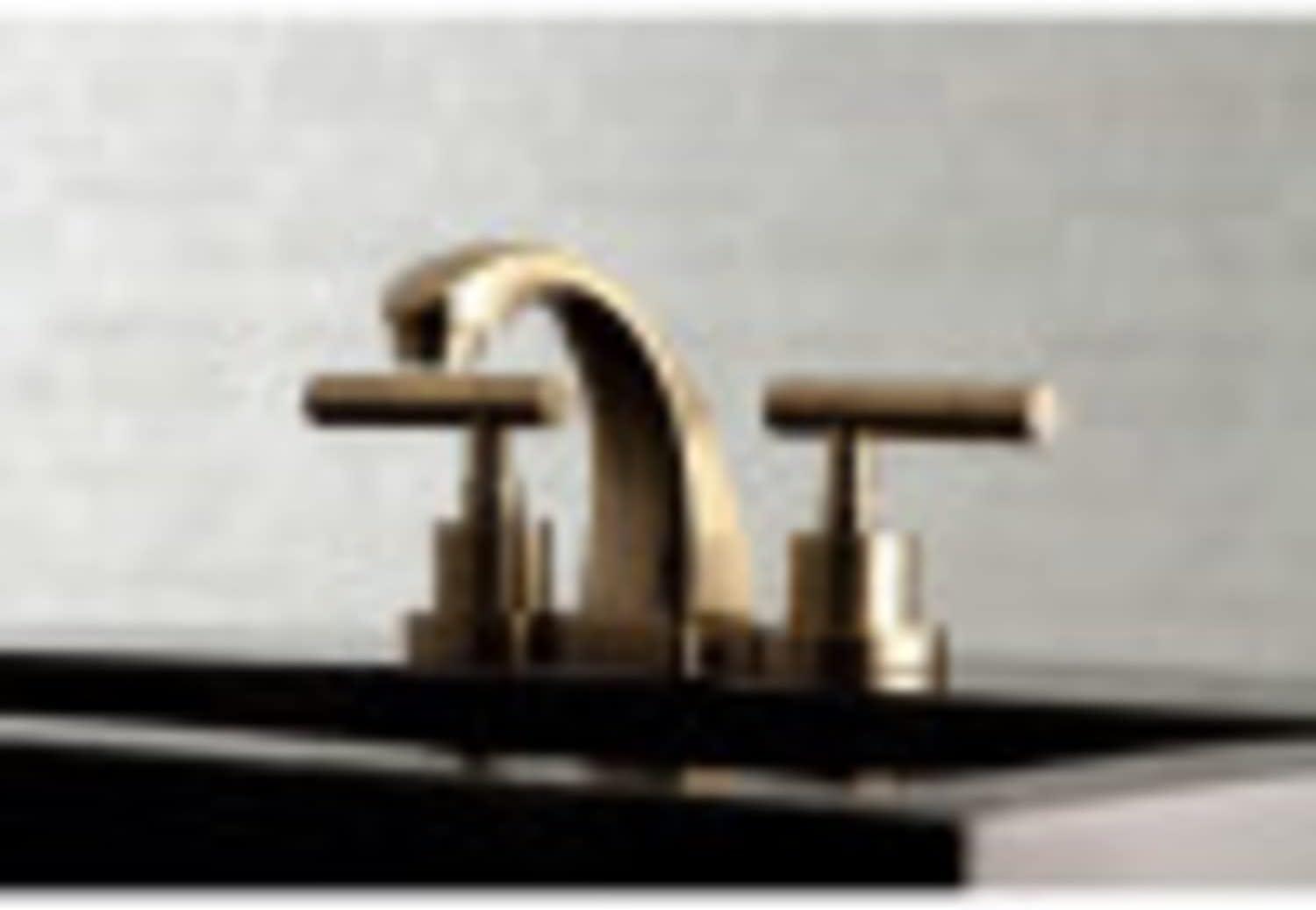 Manhattan Widespread Bathroom Faucet with Drain Assembly