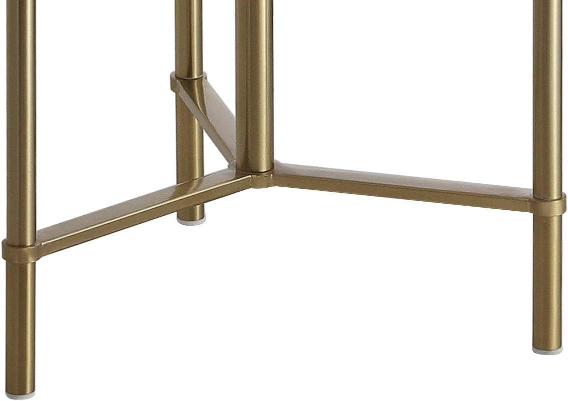 Jonathan Y Lighting Jyl3059 Charles 1 Light 59" Tall Led Dual Function Floor Lamp - Brass