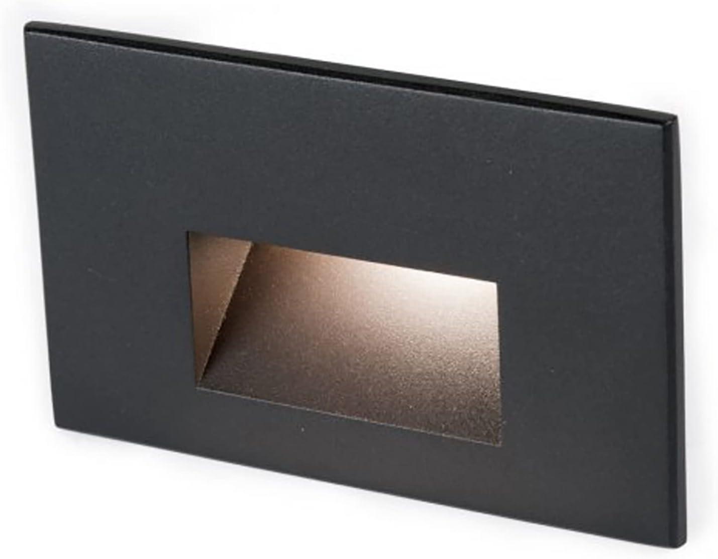 Wac Lighting 4011 5" Wide Horizontal Led Step And Wall Light - Black