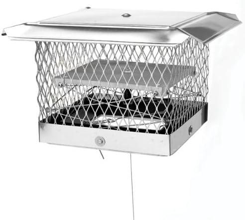 LOCK-TOP  17 in. x 17 in. Lock-Top II Chimney Cap-Damper