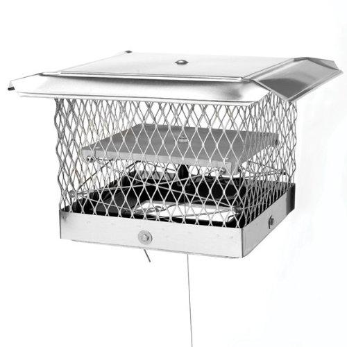 LOCK-TOP  17 in. x 17 in. Lock-Top II Chimney Cap-Damper