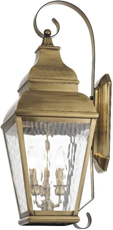Livex Lighting Exeter 3 - Light Wall Light in  Black