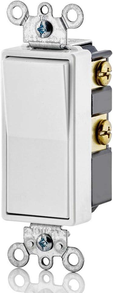 Decora 15 Amp 4-Way Switch - White