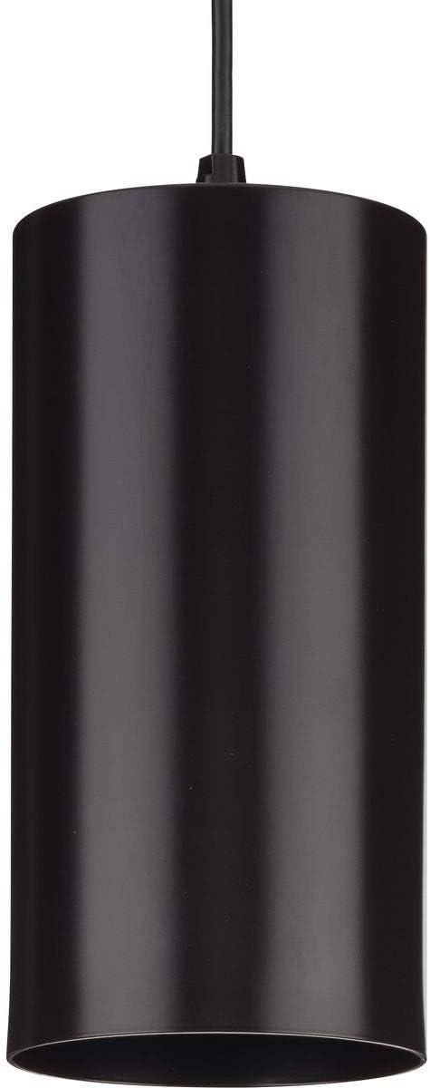 Progress Lighting, Cylinder, 1-Light, Outdoor Hanging Pendant, Antique Bronze, No Shade
