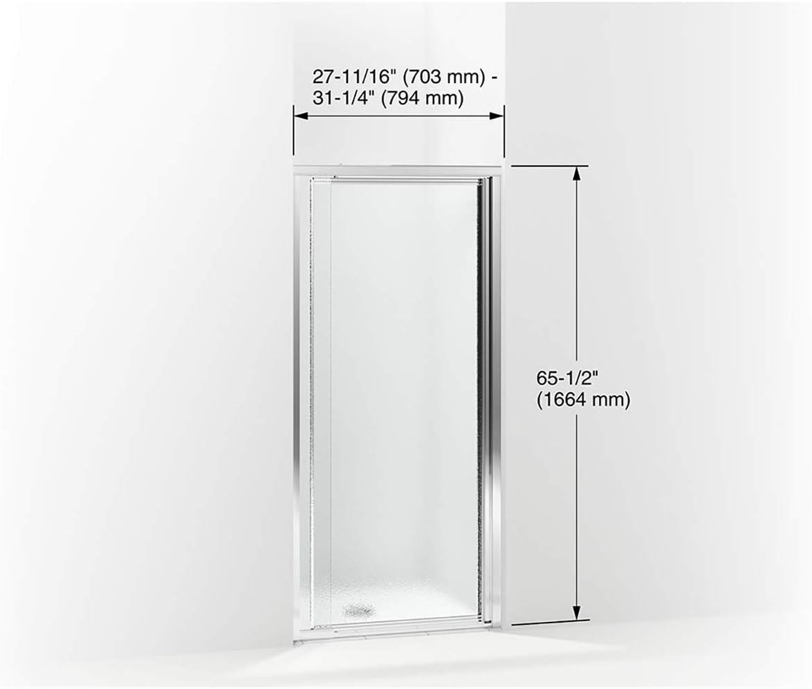 Vista Pivot II 31.5" x 65.5" Pivot Shower Door