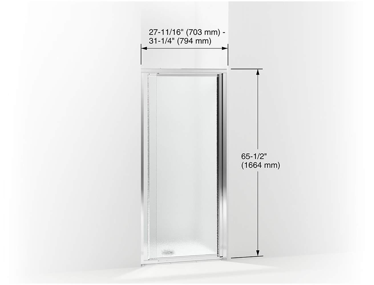 Vista Pivot II 31.5" x 65.5" Pivot Shower Door