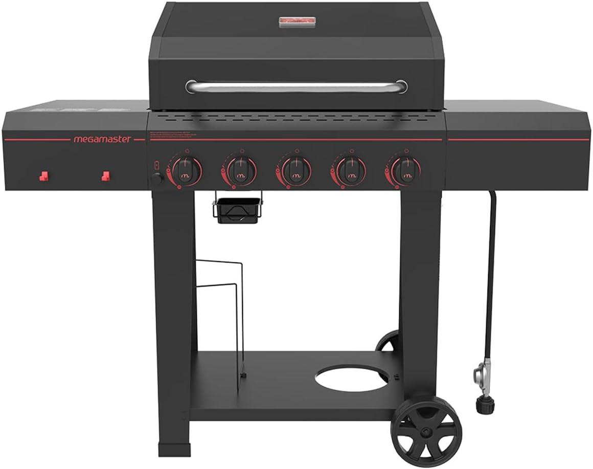 Megamaster 5 - Burner Liquid Propane Gas Grill