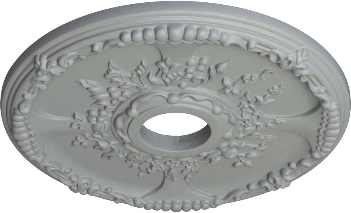 Antioch 18" Factory Primed Ceiling Medallion