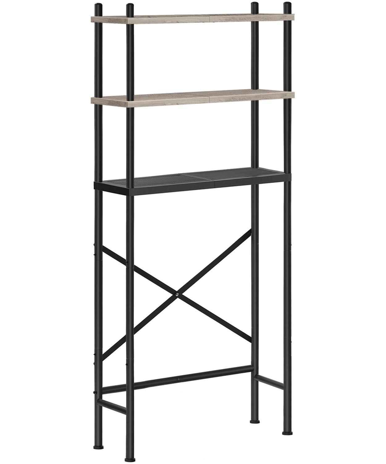 17 Stories Over The Toilet Storage, 3-Tier Over Toilet Bathroom Organizer