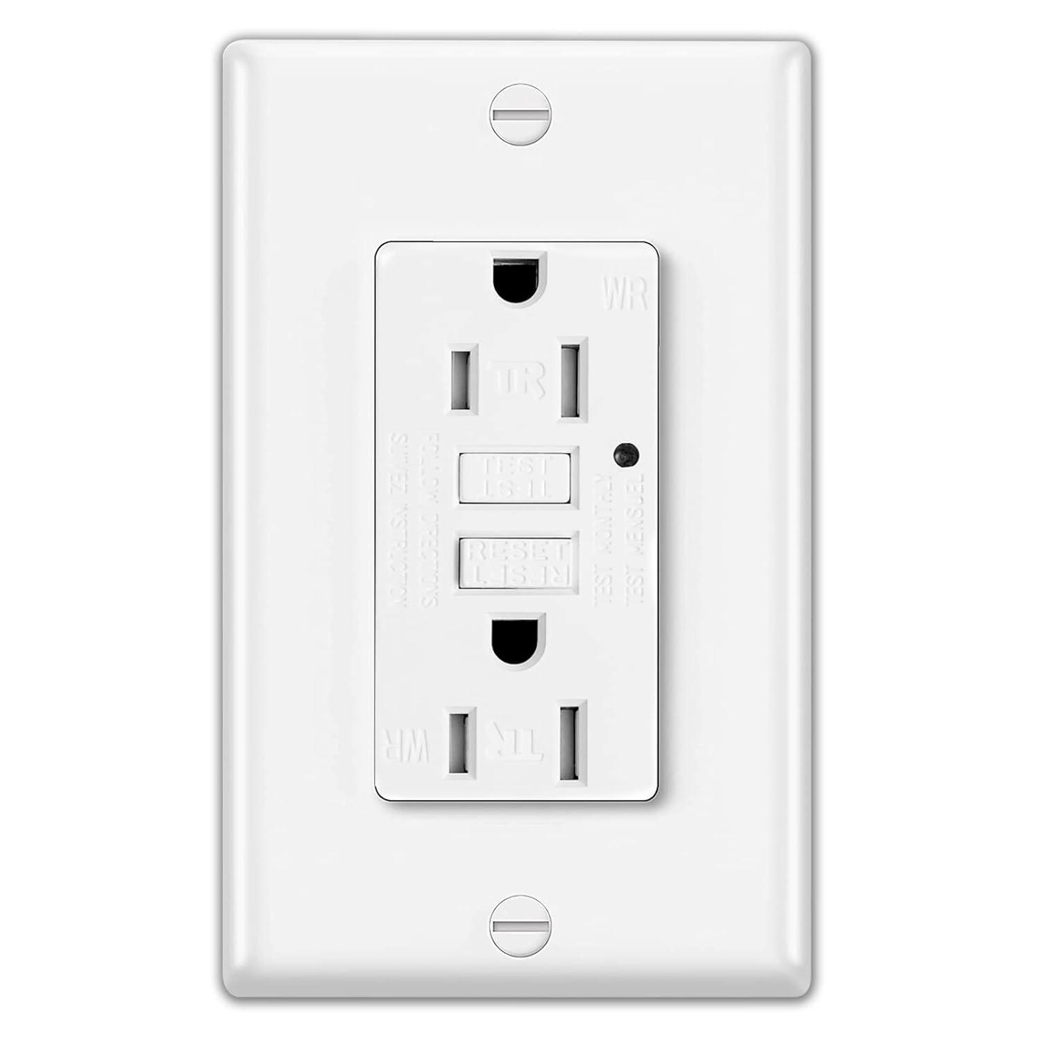 15 Tamper Resistant Single Outlet