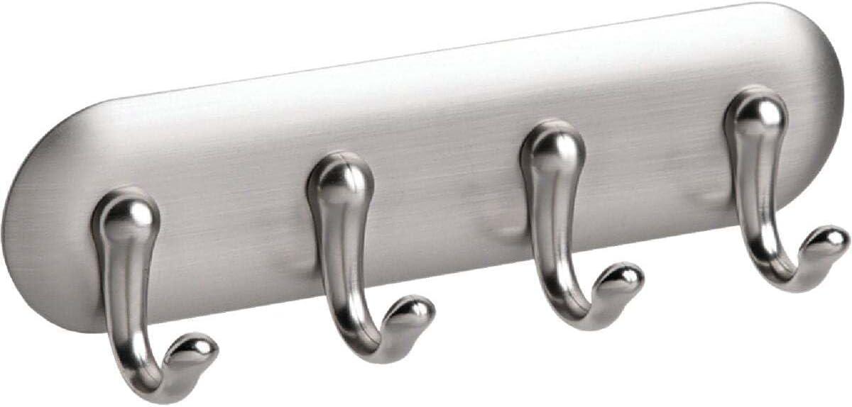 Inter-Design 54470 York Self Adhesive Small Key Rack