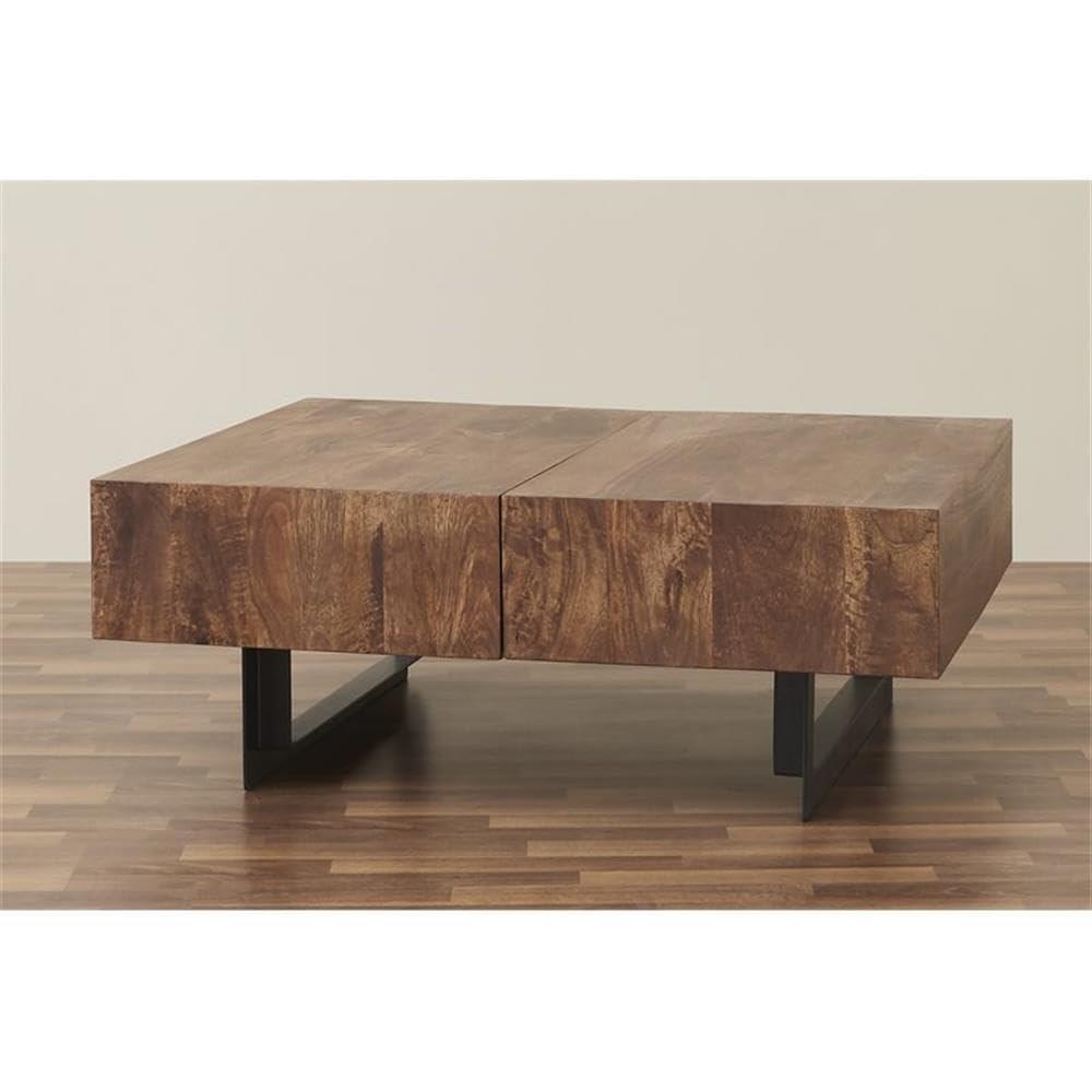 Mullins Extendable Sled Coffee Table with Storage