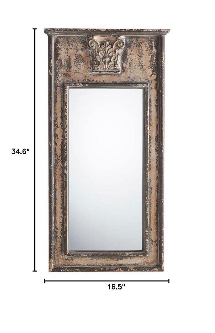 Creative Brands CMR776 Distressed Wood Mirror