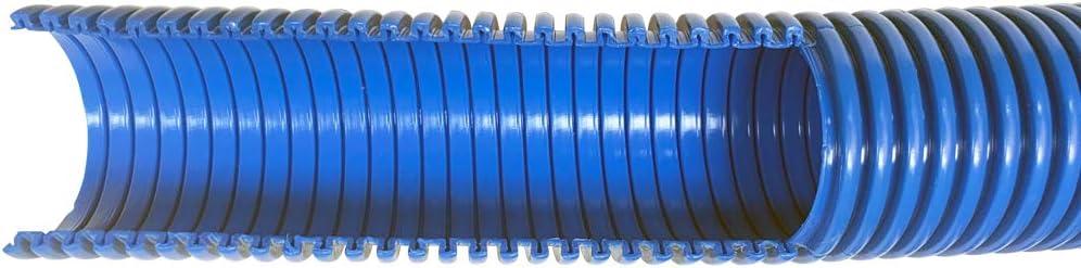 Blue Antistatic Vacuum Hose with Multi-Brand Adapter Set, 10 Ft