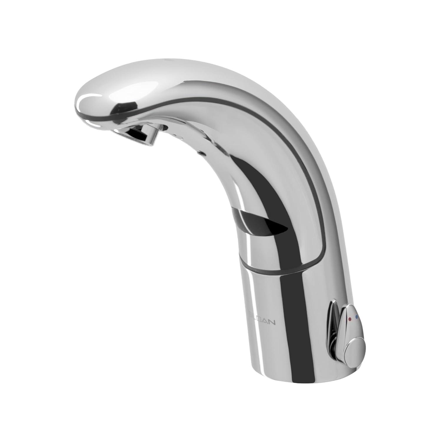 Optima Chrome Touch-Free Sensor Faucet with Temperature Mixer