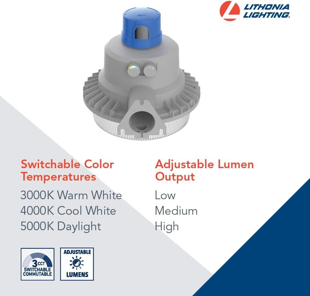 1 - Head LED Hardwired Dusk to Dawn Outdoor Security Area Light