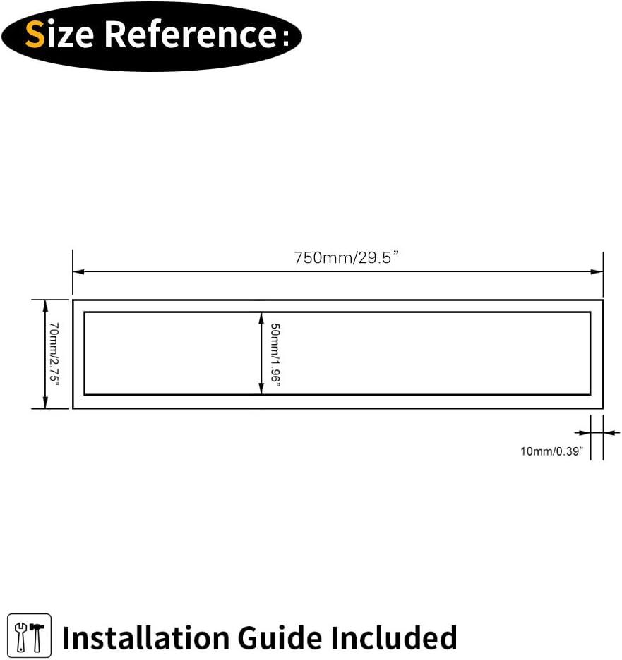 30-Inch Brushed Stainless Steel Wall Mounted Towel Bar