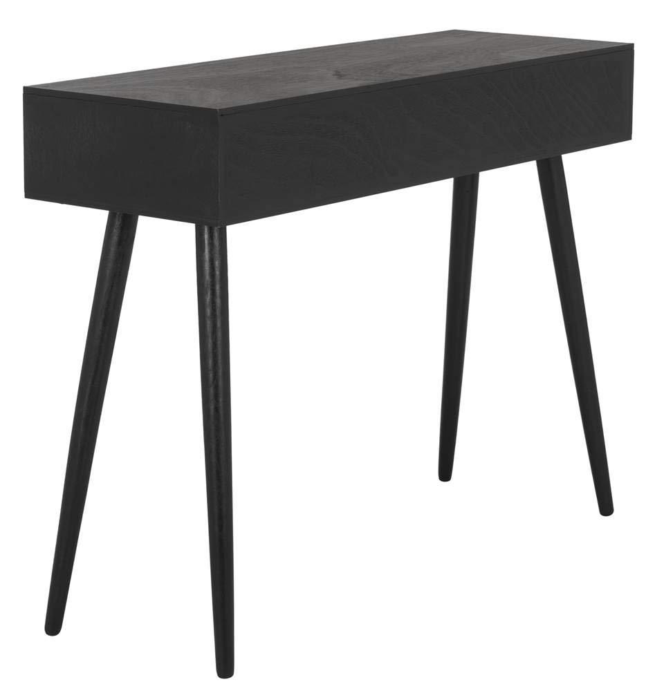 Albus 3 Drawer Console Table - CNS5701D - Black - Safavieh