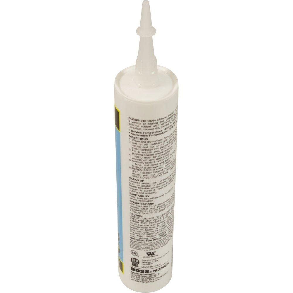 BOSS INDUSTRAIL GRADE SILICONE 310 CLEAR